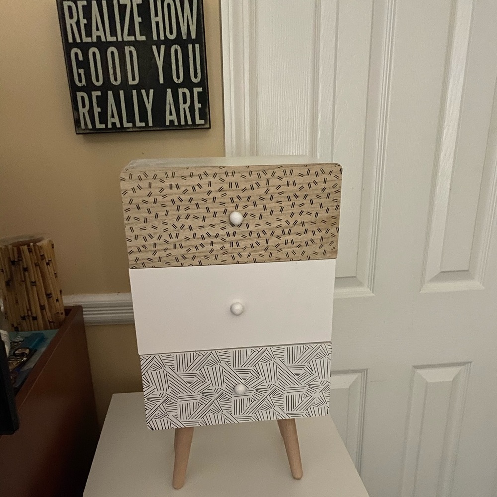 Three drawer organizer